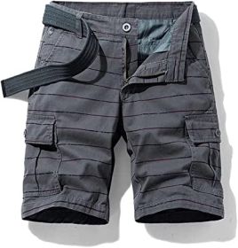 Men's Casual Sports Shorts Quick Dry Fashion Fit Twill Cargo Shorts Shorts with Pockets (Color: PA13-L)