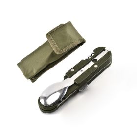 Multifunctional Outdoor Camping Detachable Folding Tableware (Color: As pic show, Type: Style B)