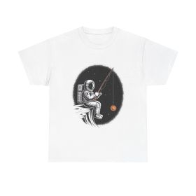 Reel in the Cosmos (Color: White, size: 4XL)